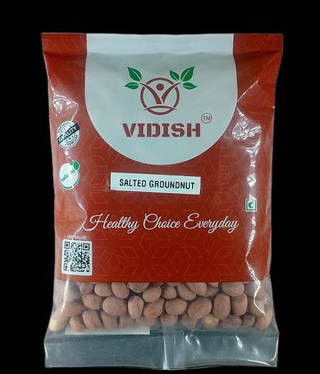 Vidish Salted Groundnut (250g) | Crispy & Flavorful Snack | Healthy Choice Everyday