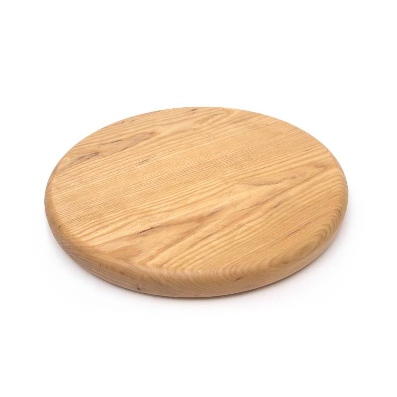 Round Wooden Stool Seat Replacement Top | Natural Wood Finish | Furniture Repair & DIY