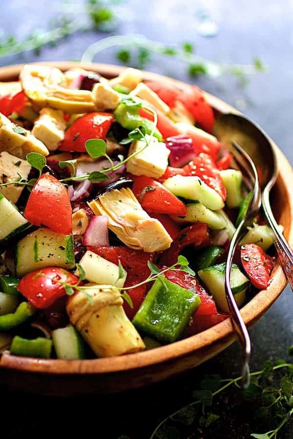Greek Veggie Salad